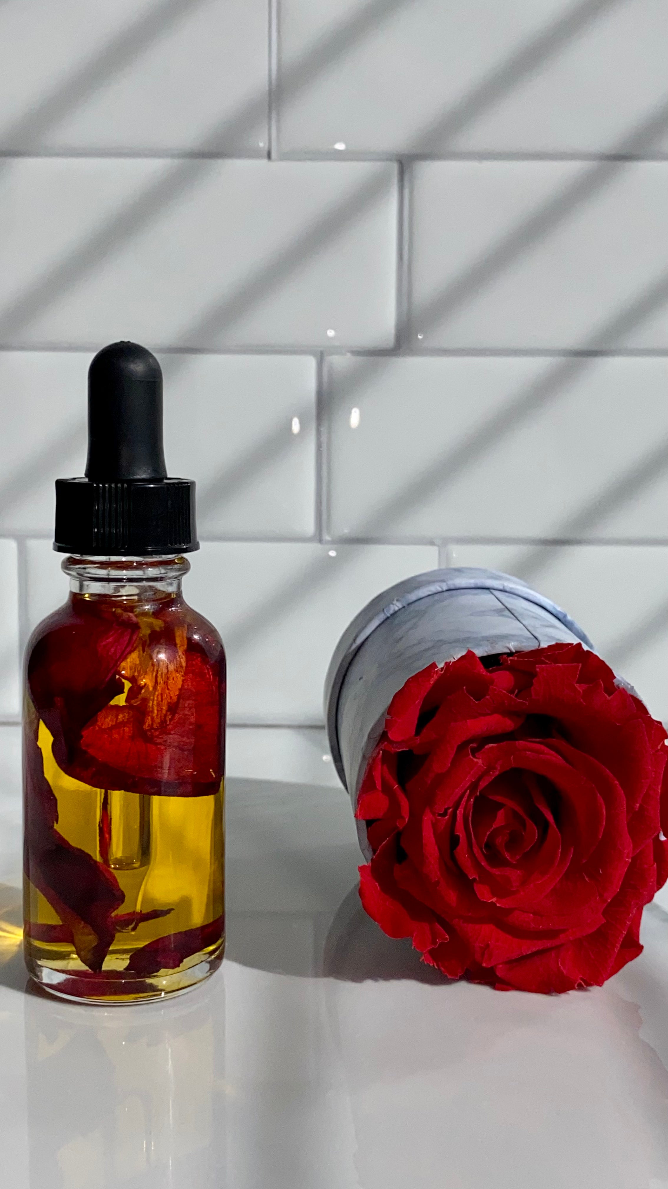 Rose Face + Body Oil Mini